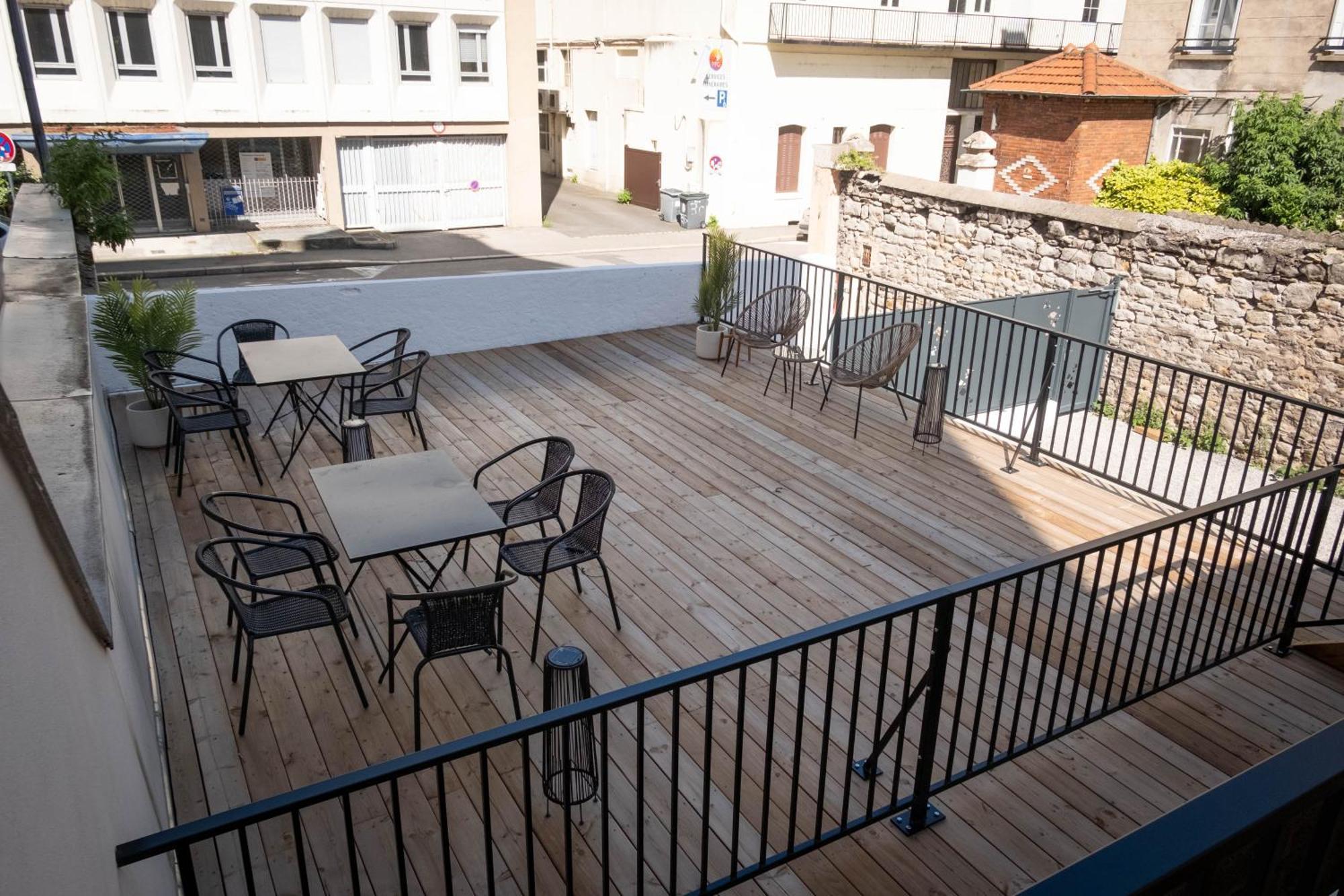 Bibemus Casa Maja - Baignoire Balneo - Parking - Terrasse Daire Saint-Etienne  Dış mekan fotoğraf
